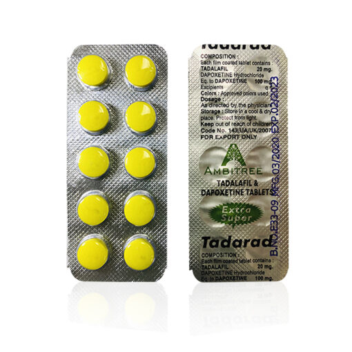 超級雙效犀利士Extra Super Tadarad 120mg/10 粒，突破性能極限